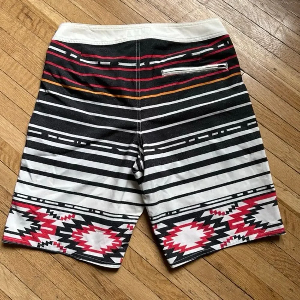 American Eagle Outfitters NWT Men's Swim Trunks Size S Aztec Print